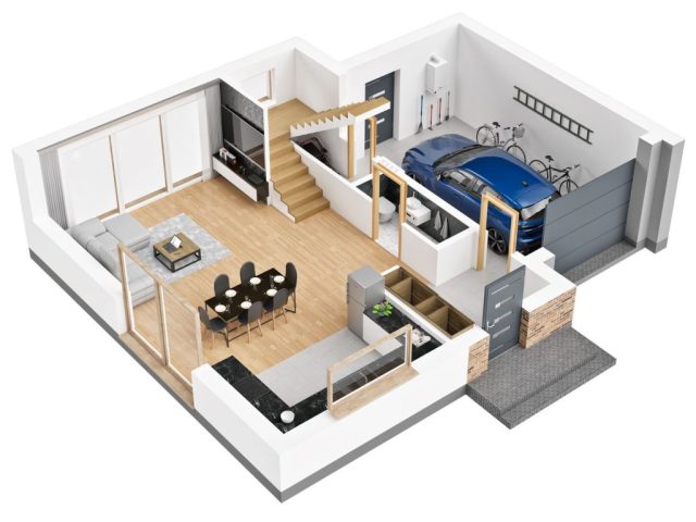 budowa domów chotomów