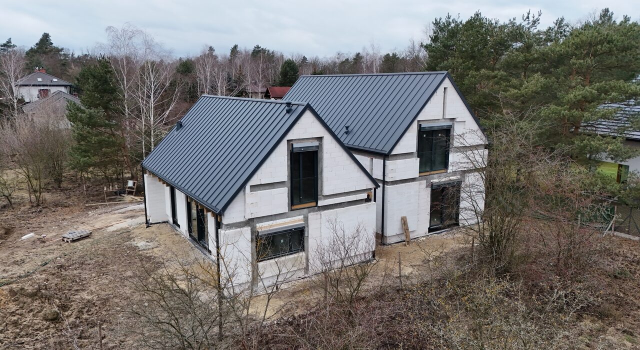 nowoczesna willa warszawa