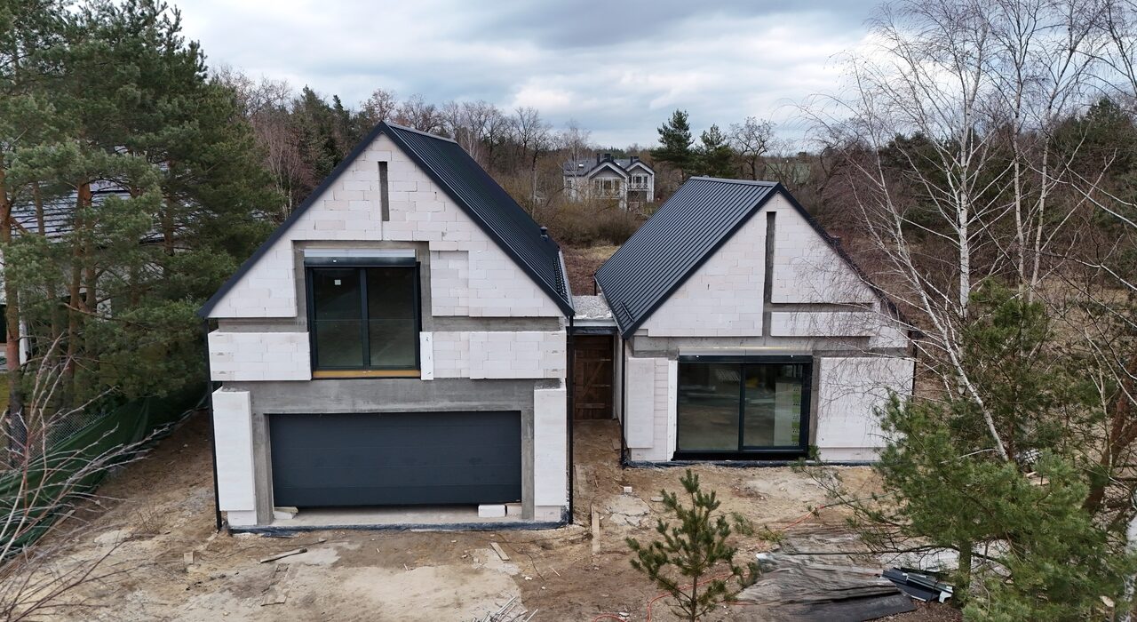 nowoczesny dom w warszawie